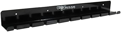 Pit Posse PP3118BK Air Tool Pneumatic Rack Holder Organizer for Enclosed Trai...