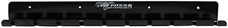 Pit Posse PP3118BK Air Tool Pneumatic Rack Holder Organizer for Enclosed Trai...