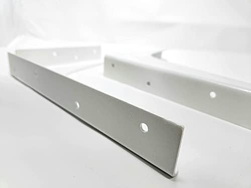 One Pair Workstation Heavy-Duty Reversible Brackets 1000lb. Load Capacity [pe...
