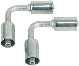 6 Pcs Air Conditioner Fitting Set #6#8 and #10, A/C Beadlock Splice Crimp Fit...