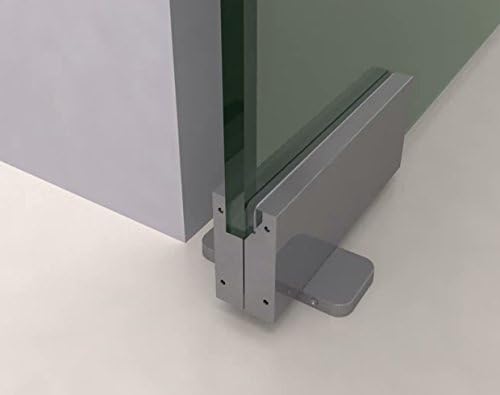 NHN Hydraulic Self Closing Pivot Door Closer (Hold Open) for Glass Door + Top...