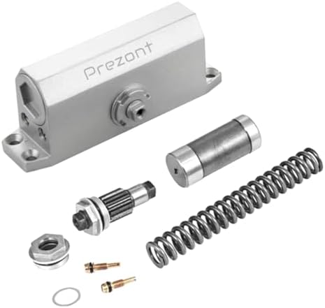 Hydraulic Automatic Door Closer – Heavy Duty Adjustable Closer (Up to 150 lbs...