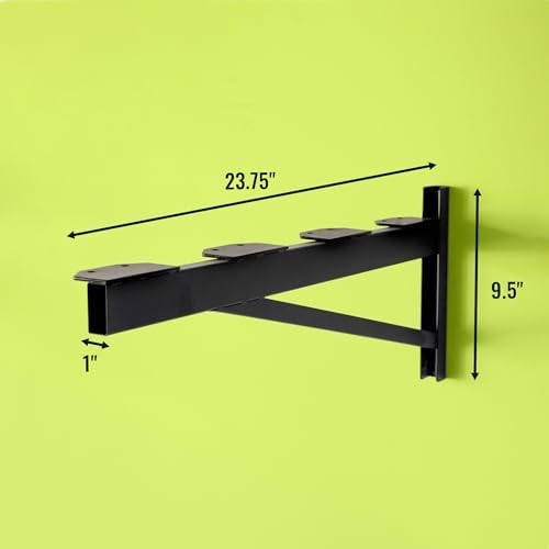 StoreYourBoard 24 Inch Heavy Duty Shelf Brackets, Set of 3 for 2' x 8'...