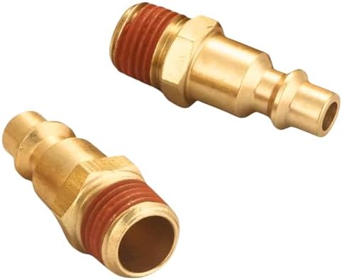 1/4 Inch NPT Air Coupler and Plug Kit with sealant