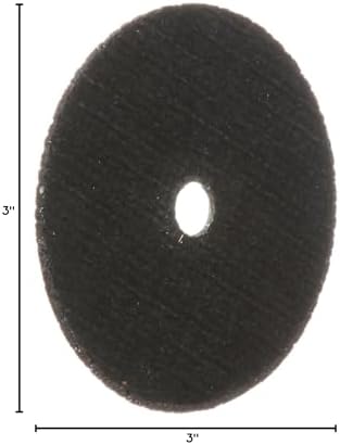 3M Cubitron II Cut-Off Wheel, 33455, 3 in, .0625 in x 3/8 in, 5 Pack, High Pe...