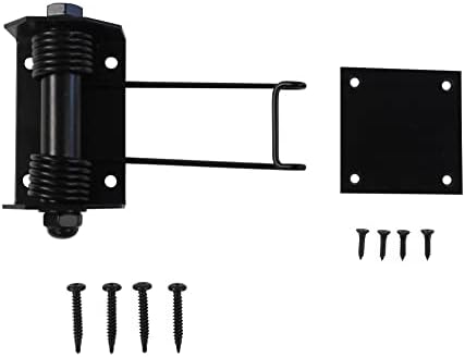 Heavy Duty Flat Gate Closer, Powder Coated, Self Closing Adjustable Gate Clos...