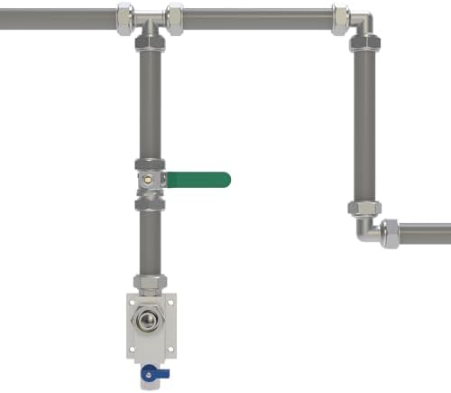 Compressed Air Piping System 3/4 inch x 100 Ft Tubing, Shop Air Line Kit for ...