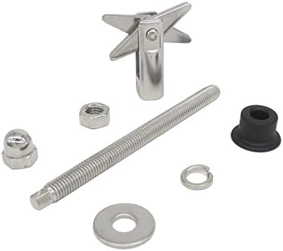 Toggle Anchor Bolts, Hollow Wall Anchors, M8x150mm, Pack of 4