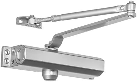 Dynasty 3000 Series Door Closer, Sprayed Aluminum, Spring 3