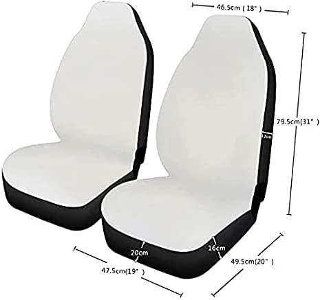 Jeiento Cute Cherry Print Car Seat Cover, Front Seat and Split Bench Cover, S...