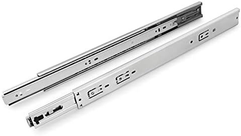 Gobrico 22 Inch Rear/Side Mount Drawer Slides, Ball Bearing Soft Close Drawer...