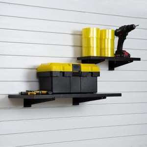 10 Inch Slatwall Shelf Bracket, Slatwall Accessories, Heavy Duty Slat Wall Sh...