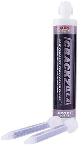 MAS Epoxies Crackzilla Low Viscosity Epoxy Crack Filler, 185 ml