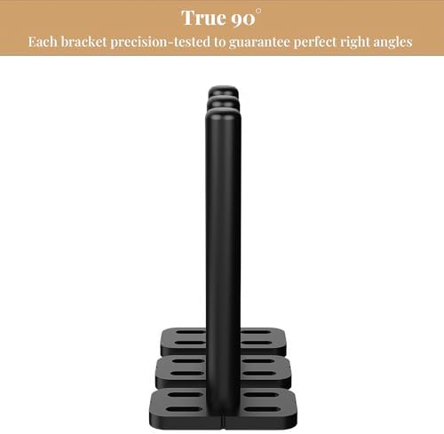 8pcs Wall Shelf Brackets Heavy Duty Floating Shelf Bracket Hidden,Invisible B...