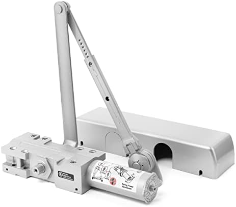 Dynasty 4401 Series Door Closer, Sprayed Aluminum, Spring 1-6, Hold Open
