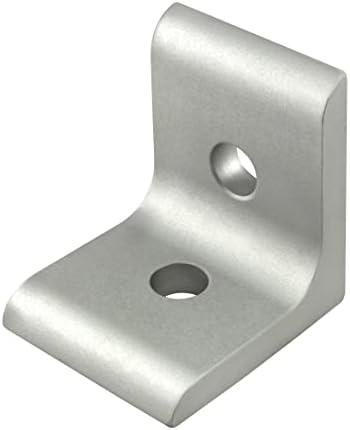 8020, 4302, 15 Series Aluminum 2 Hole Inside Corner Bracket 90 Degree Angle B...