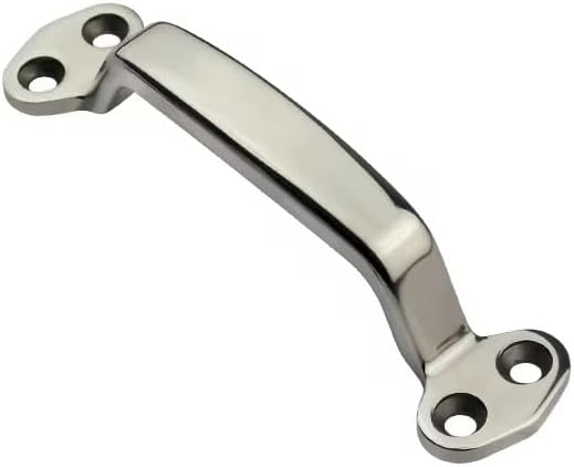 2PACK Grab Handles (Polished Stainless Steel) KIT for Peterbilt, Kenworth, Fr...