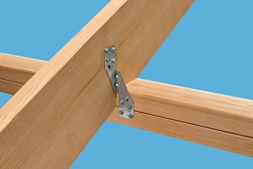 Simpson Strong-Tie H2.5A - Galvanized Steel 18 Gauge Hurricane Tie, Rafter to...