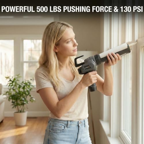 Durofix RZ1230-PG G12 12v Cordless Brushless Caulking Gun Kit With Battery Ch...
