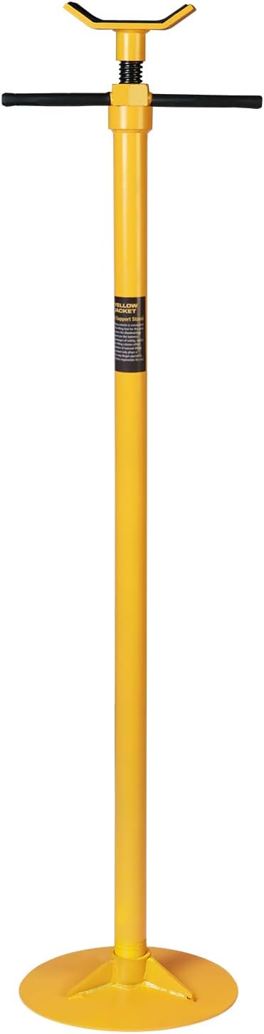 YELLOW JACKET Underhoist Support Stand 3/4 Ton Capacity Lifting from 52.8&quo...