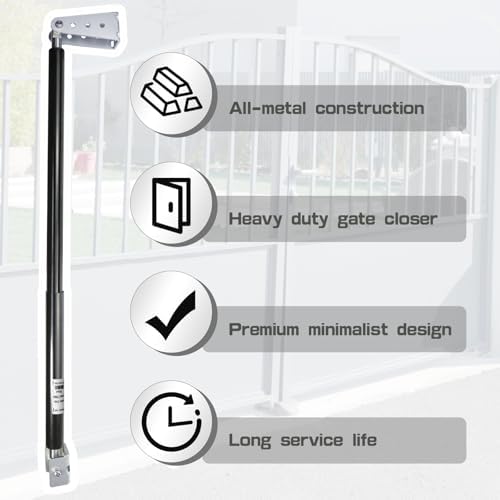 TB200 Hydraulic Gate Closer, Rust-Resistant & Weatherproof Gate Closer