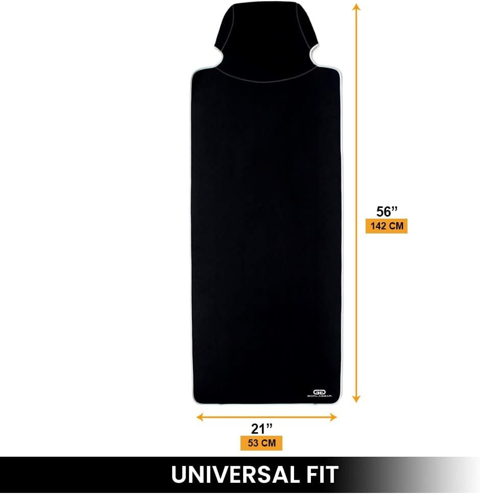 Gear Black Premium Universal Fit Waterproof Stain Resistant Car Seat Cover Ne...