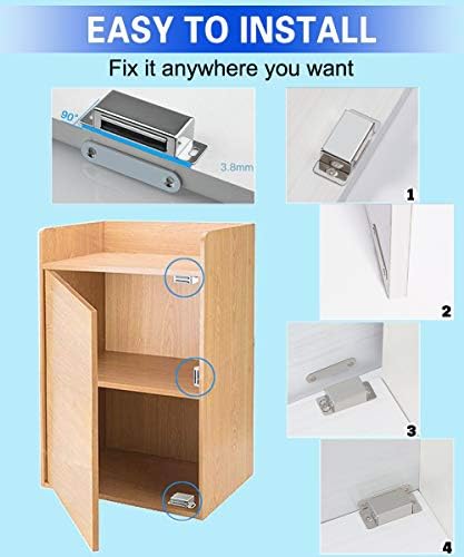 WOOCH Door Magnetic Catch - 160lb High Magnetic Stainless Steel Heavy Duty Ca...