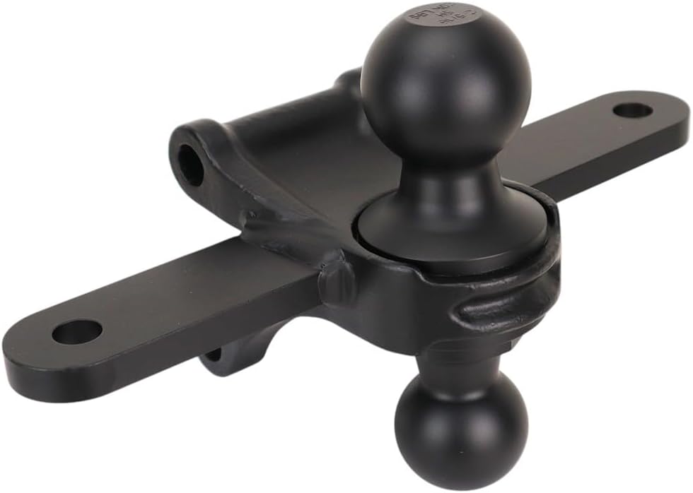 Shocker HD Max Black Super Drop Air Hitch with Sway ControlBlack Combo 2"...