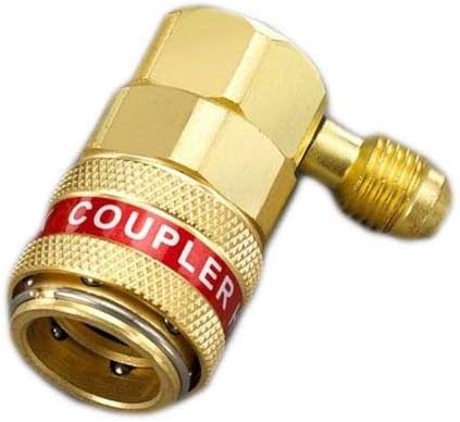 Yellow Jacket 41317 Automotive High-Side Coupler with 1/4" Flare, R-134A