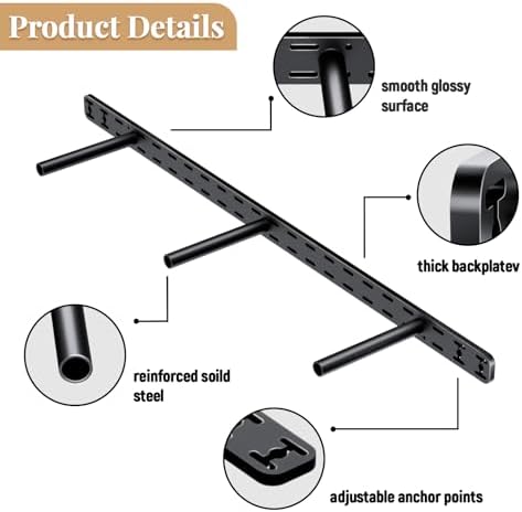 1pc Floating Shelf Hardware Heavy Duty Hidden Shelf Brackets Support,Wall Mou...