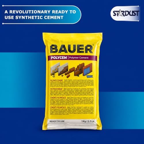 Bauer Instant Polymer Cement for Concrete, Stone, Tile & Brick, 1 Kg