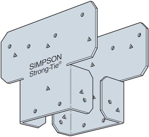 Simpson Strong-Tie AC4 AC Galvanized Adjustable Post Cap for 4X (Pack of 20)