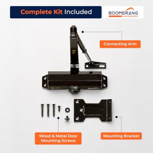 Boomerang D503 Light/Medium-Duty Designer Auto Commercial Door Closer