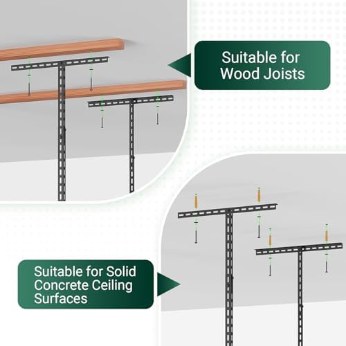 3x6 FT Overhead Garage Storage Rack,450LBS Weight Capacity