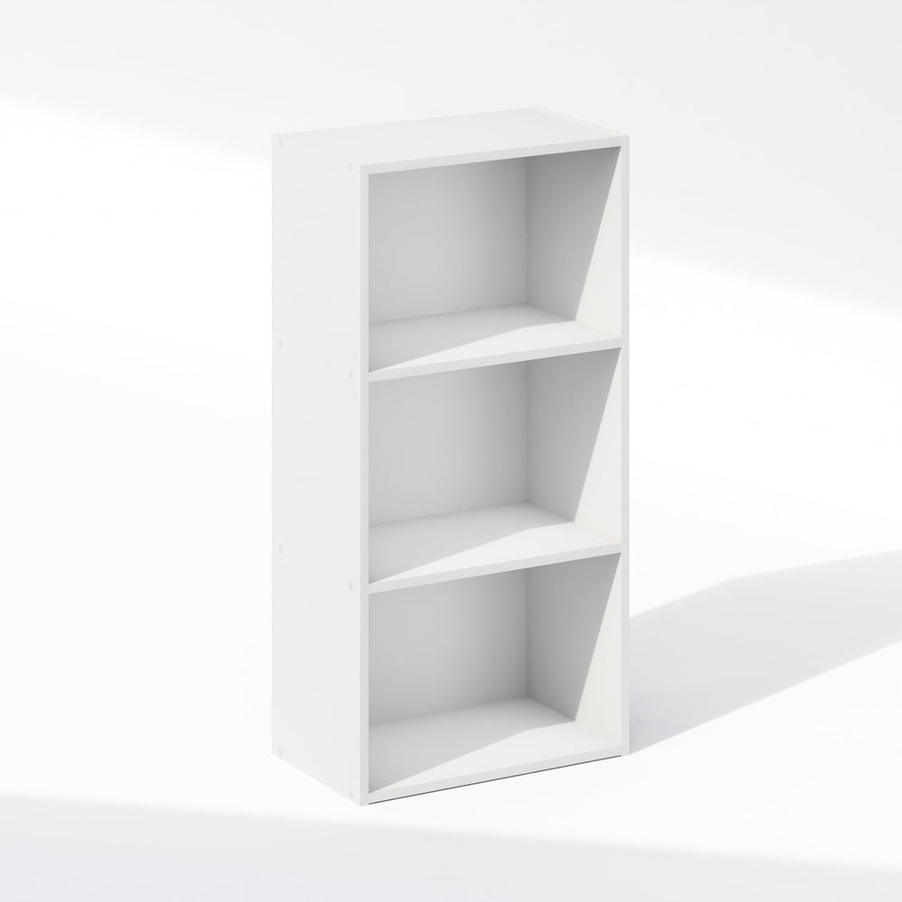 Furinno Reed Closet Organizers and Storage, 3-Tier Closet Organizer, Open She...