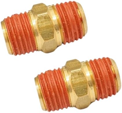 1/4 Inch NPT Air Coupler and Plug Kit with sealant