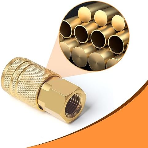 Industrial Air Coupling,1/4" NPT Plug and Air Hose Coulper,and FNPT Plug...