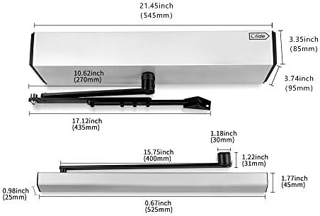 Olideauto DSW120 Handicap Door Opener for Disabilities,ADA Swing Door Operato...