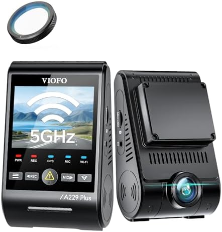【Bundle: VIOFO A229 Plus 2CH + CPL】 VIOFO A229 Plus Dash Cam with Dual STARVI...