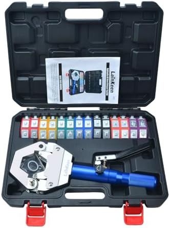 Hydraulic AC Hose Crimper Kit 71500 with Snap-On 7 Dies