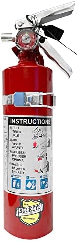 Dry Chemical 2.5 Pounds lbs Fire Extinguisher