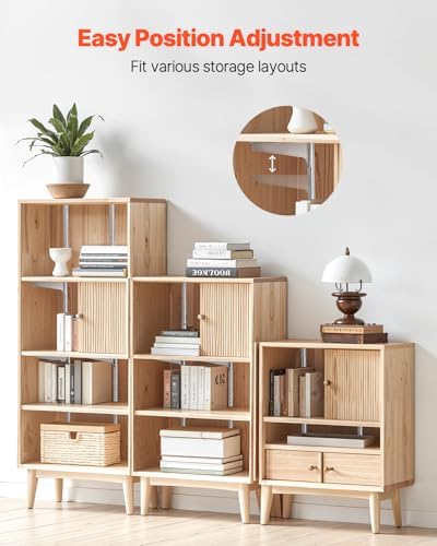VEVOR Shelf Pilaster, 39-inch 10 Pack, Upright Wall Shelving System, Heavy Du...