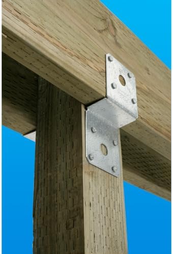 Simpson Strong-Tie DJT14Z DJT 14-Gauge ZMAX Galvanized Deck Joist Tie for 2X ...