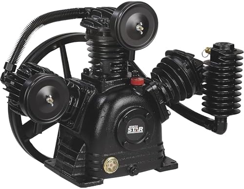 NorthStar Air Compressor Pump, 2-Stage, 3-Cylinder, 14.9 CFM at 90 PSI