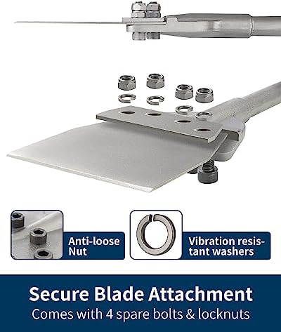 SDS Max Floor Scraper,Firecore 6 Inch by 25 Inch Thinset Removal Chisel Bit