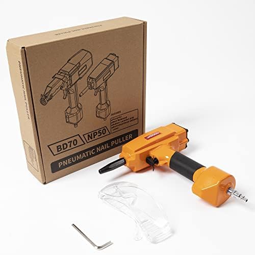 Professional Air Punch Nailer Nail Remover, Pneumatic Nail Puller for Denaili...