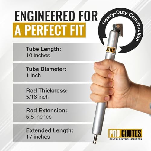 Trash Chute Door Hydraulic Closer. 10 Inch Retracted Piston Pump for Bottom &...