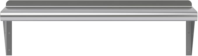 AmGood 30" Long X 10" Deep Stainless Steel Wall Shelf | NSF Certifi...