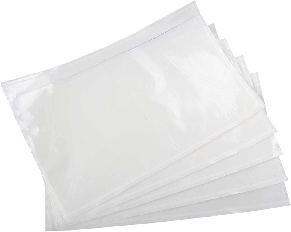 (800 Pcs) BEUYI Clear 7.5'' x 5.5'' Packing List Envelopes, A...