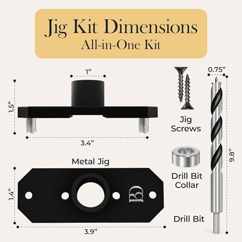 Invisible Floating Shelf Bracket 8 Inch Rod 3/4 inch Diameter Heavy Duty with...